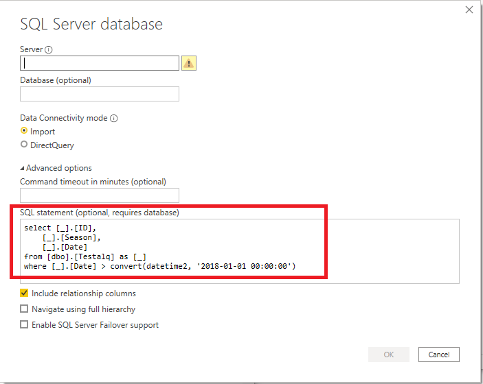 Solved: Limited load from data souce - Microsoft Fabric Community