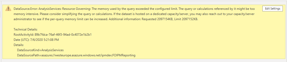 Refresh Error - Microsoft Fabric Community