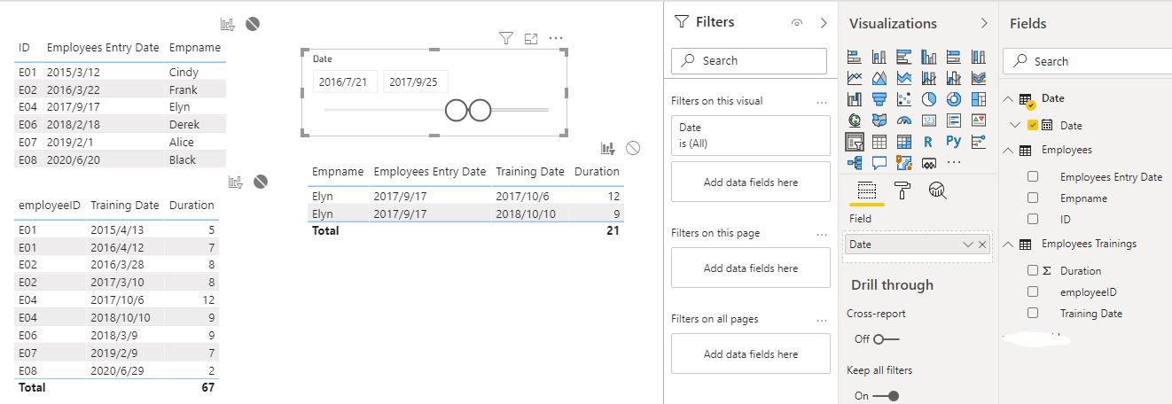 Use one date table - Microsoft Fabric Community
