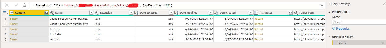 Issue getting data from SharePoint - Microsoft Fabric Community