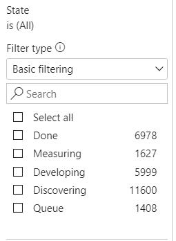 power bi filter showing not showing distinct count... - Microsoft ...