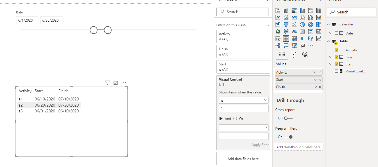 Solved: Re: Filter Activities between a date range - Microsoft Fabric ...