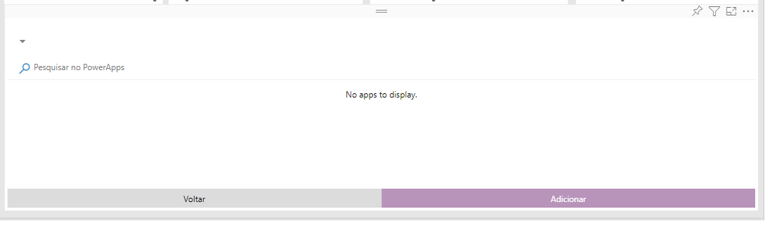 Powerapps visual not working - Can't choose an exi... - Microsoft ...