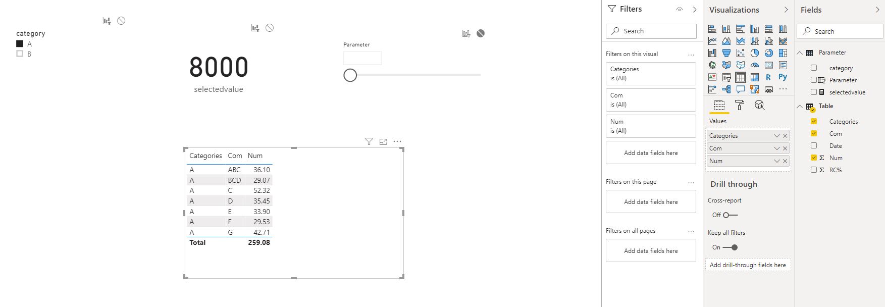 To change what if parameter value based on slicer - Microsoft Fabric ...