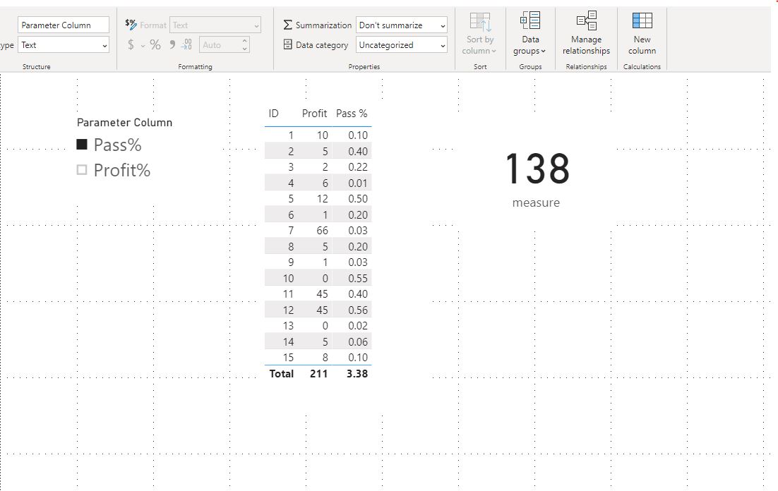 BI Desktop Parameter with Columns - Microsoft Fabric Community