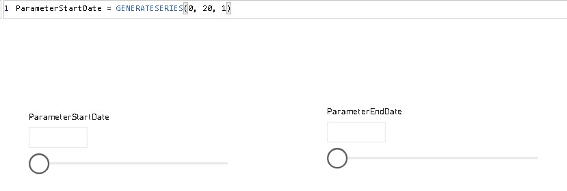 Solved: What If Parameters two dates - Microsoft Fabric Community