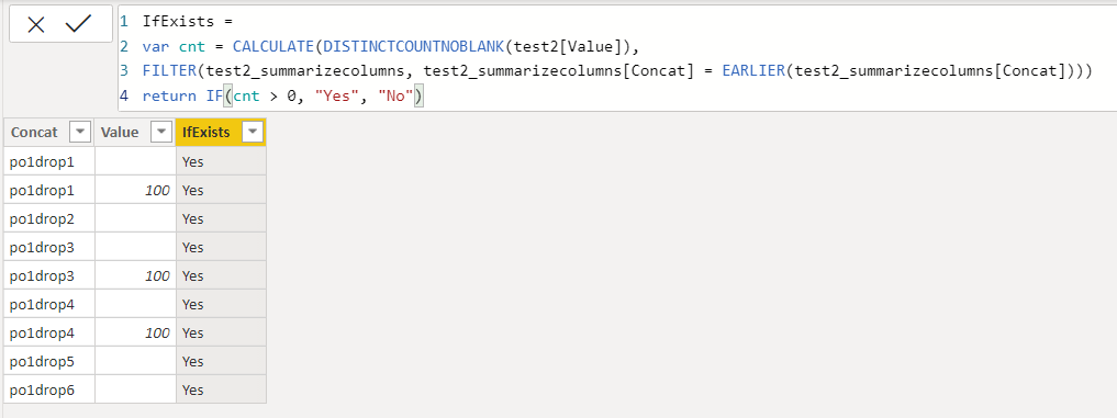 Solved: DAX formula to compare 2 rows - Microsoft Fabric Community