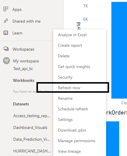 Solved: API for Refresh now in Power BI Service - Microsoft Fabric ...
