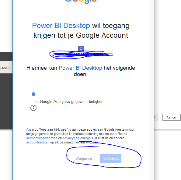 Connection with Google Analytics - Microsoft Fabric Community