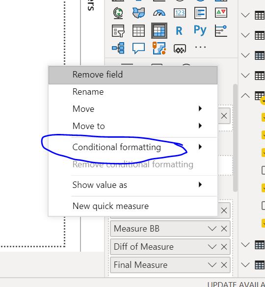 conditional formatting off a dynamic value in the ... - Microsoft ...