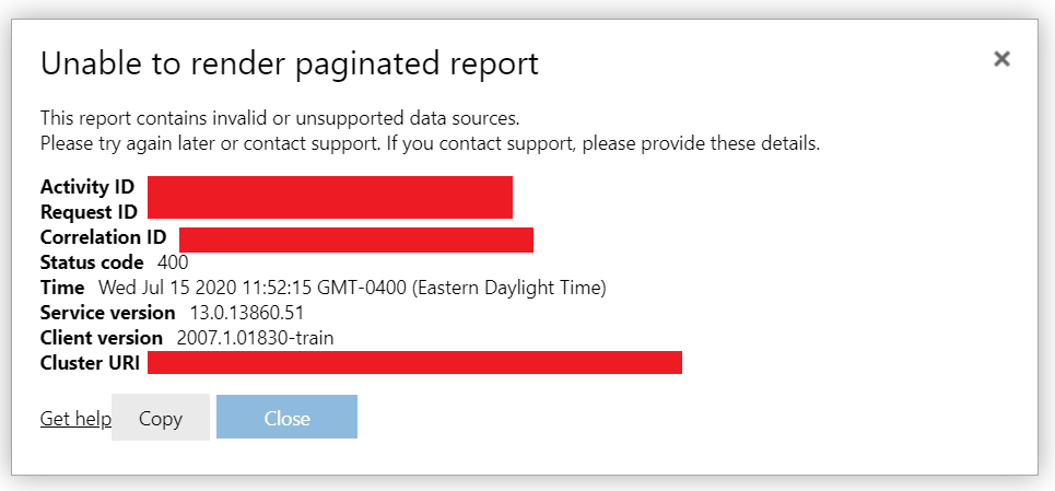 Embedding Paginated Report with a Power BI Dataset - Microsoft Fabric ...