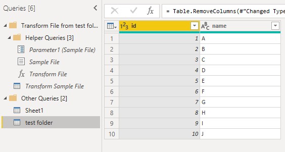 Dynamically add new table from a refreshed table t... - Microsoft ...