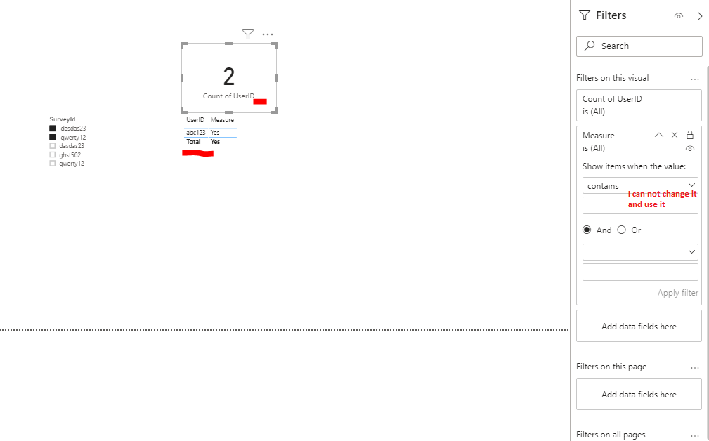 Solved: Using Slicer as AND Filter - Microsoft Fabric Community