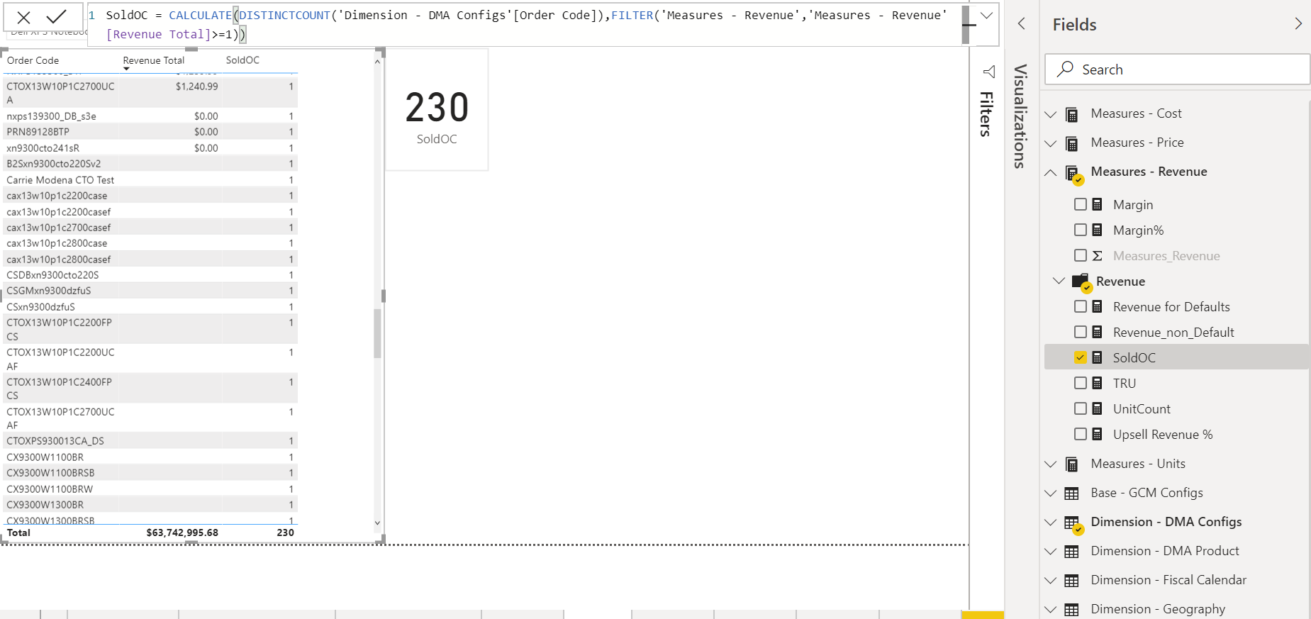 Distinct Count with Filter - Microsoft Fabric Community