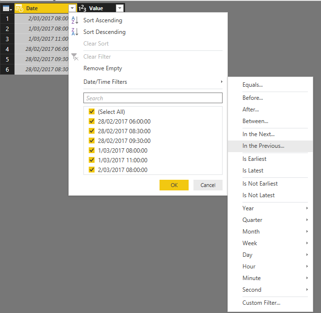 Solved: filter data not older than 48hrs - Microsoft Fabric Community