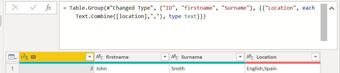 Solved: Combining Multiple Rows - Microsoft Fabric Community