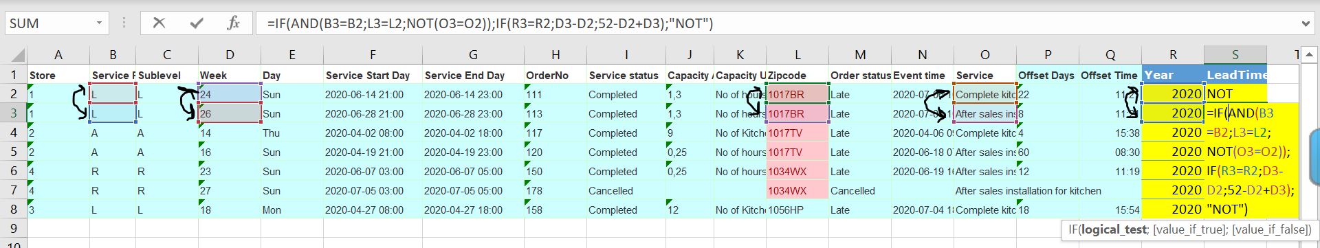 Solved: Compare previous row with IF function in Power Que ...