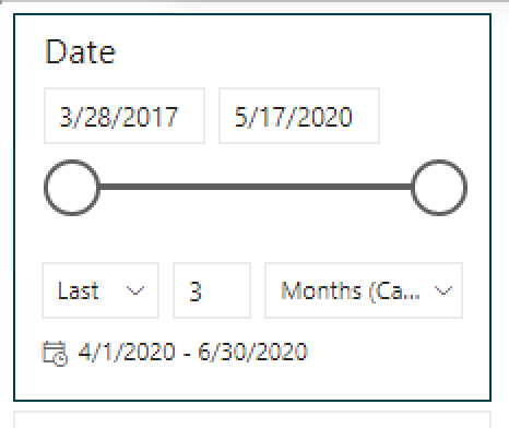 Solved: Connect the display of two different date slicers ...
