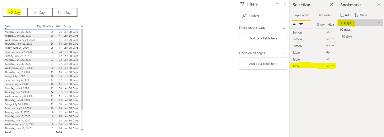 Solved: slicer for days based off days ago - Microsoft Fabric Community