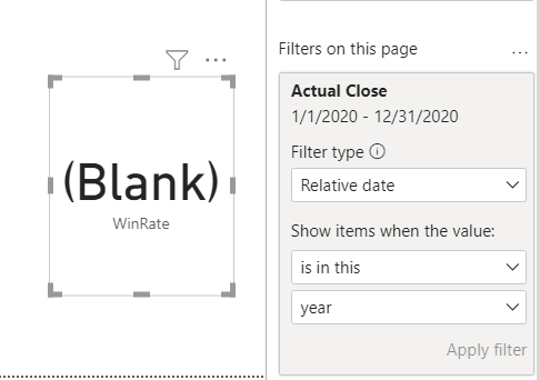 Solved: Blank & Filter - Microsoft Fabric Community