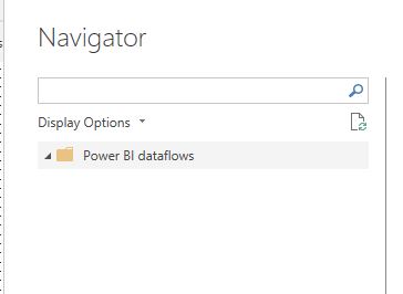 Dataflow folder is empty in Power BI Desktop - Microsoft Fabric Community