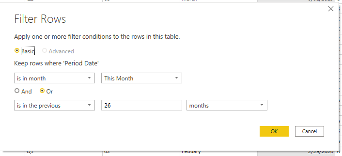 Parameter for Removing the Date Filter - Microsoft Fabric Community