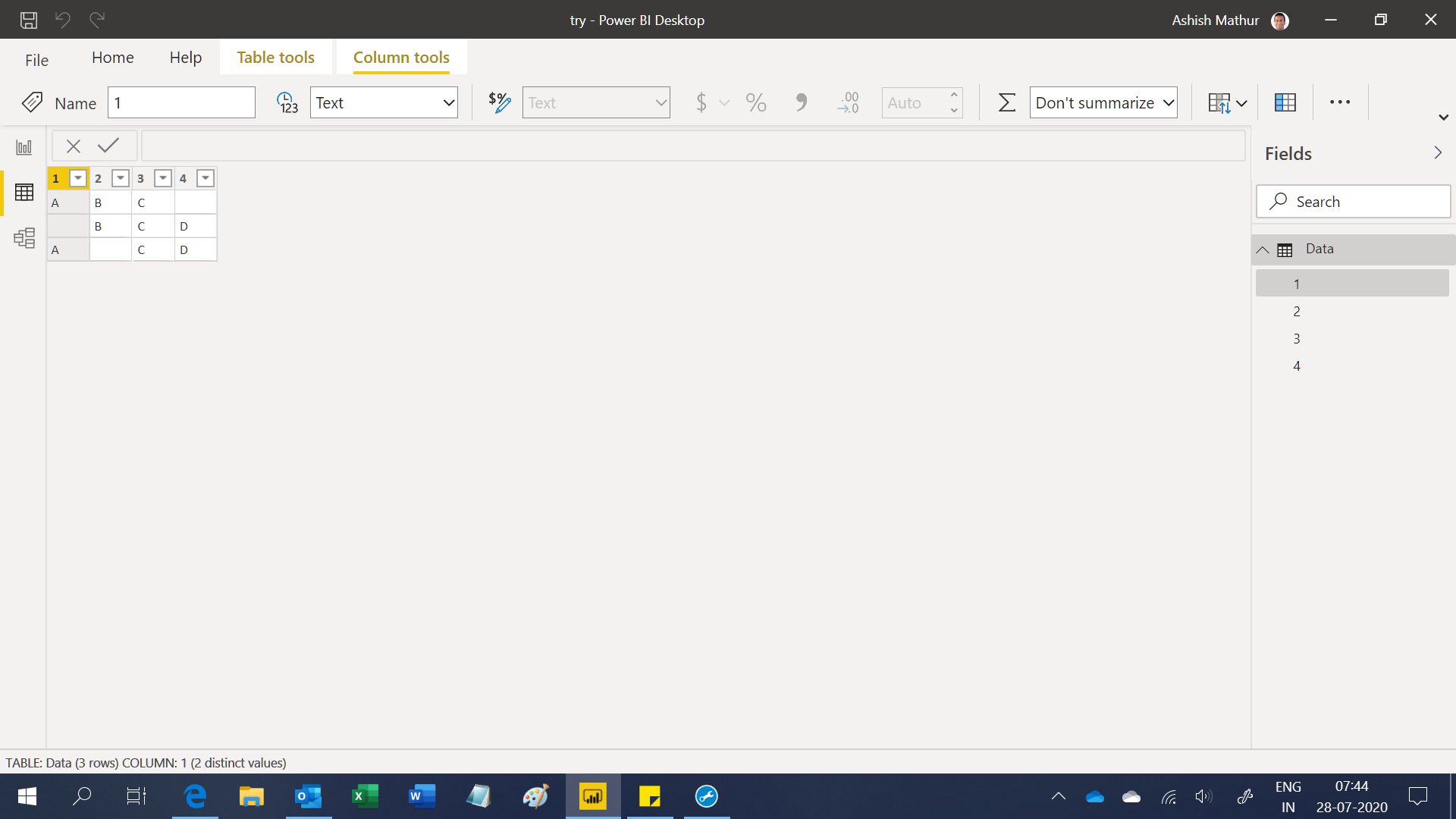 Solved: Aligning split columns - Microsoft Fabric Community