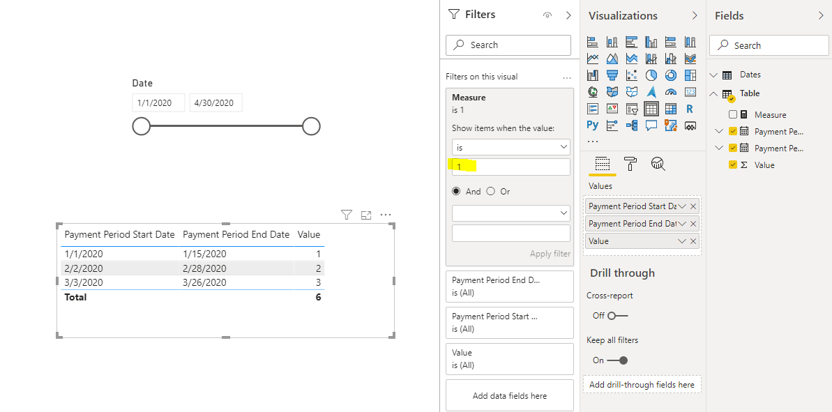 Solved: Slicer with Period Start & Period End Date - Microsoft Fabric ...