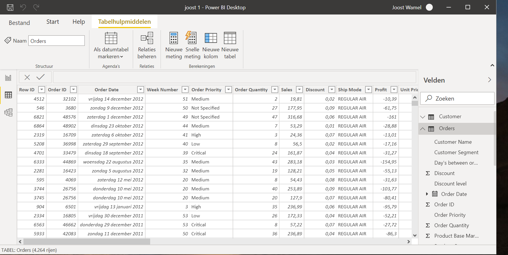 Solved: Data from power BI query does not show up in data ...