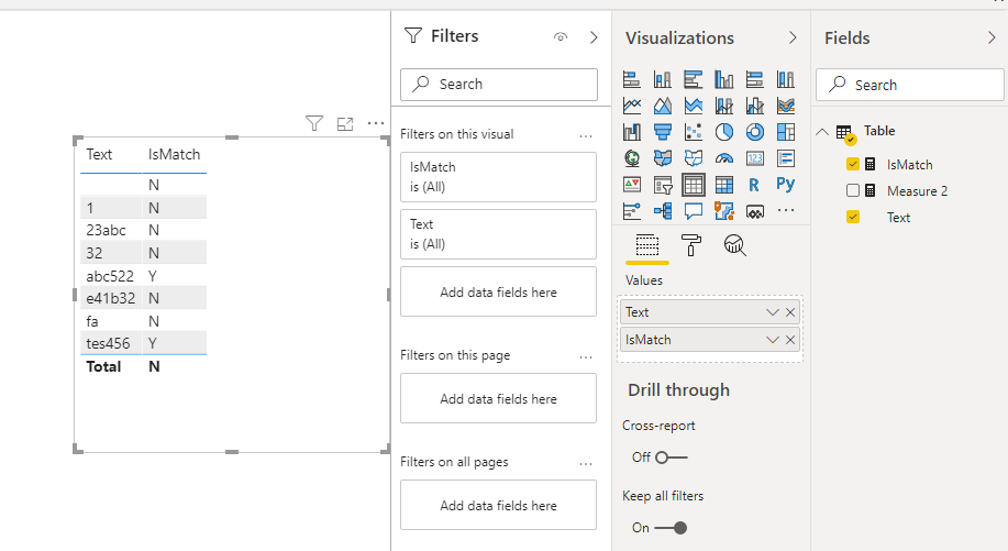 Filter values with specific format. - Microsoft Fabric Community