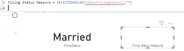 Solved: Blank card when no selection made - Microsoft Fabric Community