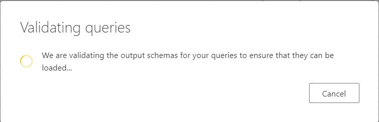 Dataflow - Validating Queries FOREVER + Gateway is... - Microsoft ...
