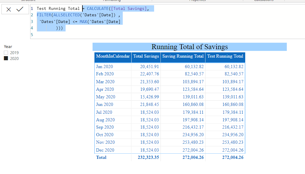 Solved: Running Total - Microsoft Fabric Community