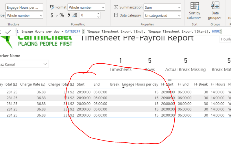 Solved: Calculating Time from Start & End Times - Microsoft Fabric ...