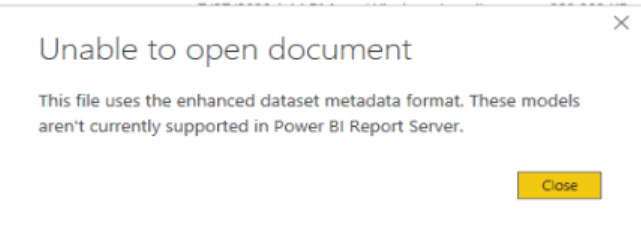 Unable to upload Power BI file on PBIRS - Microsoft Fabric Community