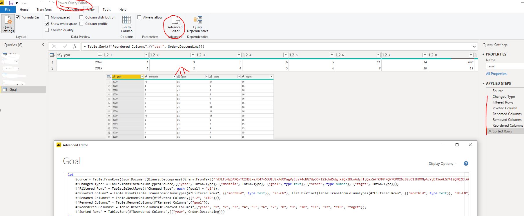 Solved: Need help for matrix view - Microsoft Fabric Community