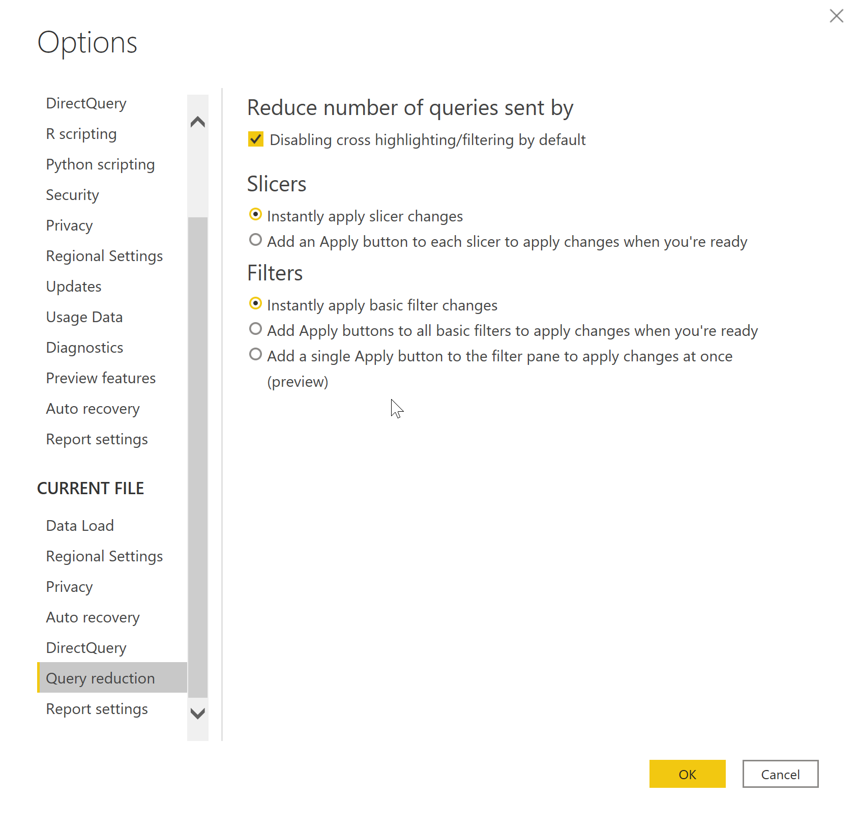 Solved: disable interaction for header visuals - Microsoft Fabric Community