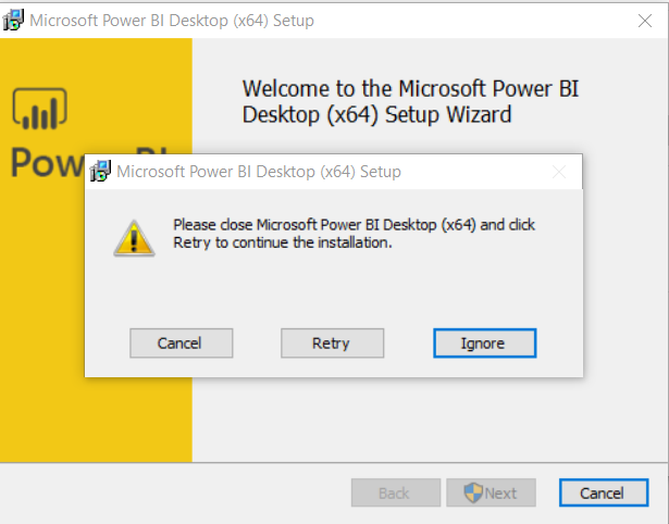 Solved: Unable to Install Power Bi Desktop - x64 - July 20 ...