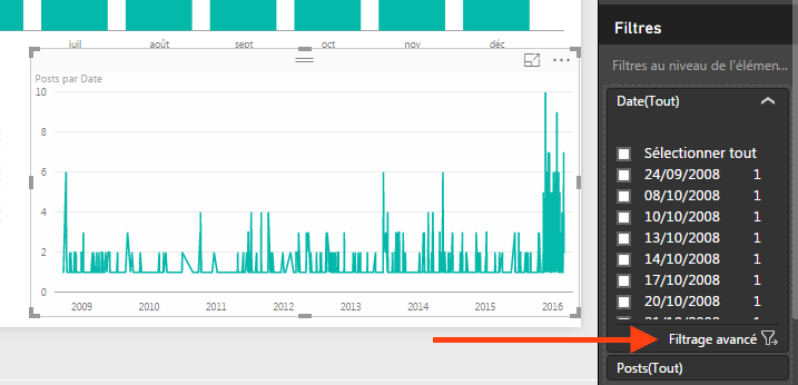 Custom Visual Filter- Between option for date fiel... - Microsoft ...