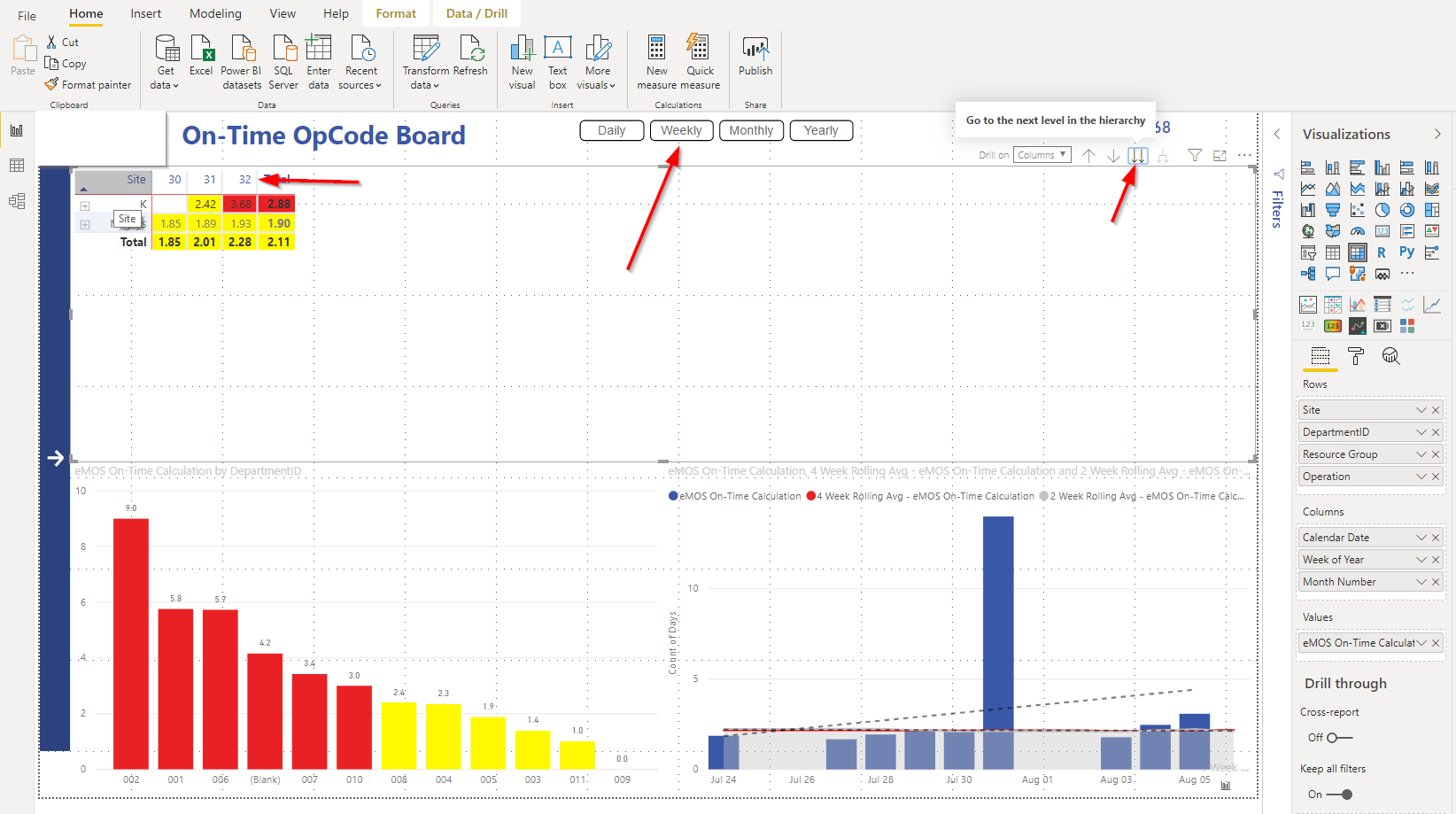 Solved: Matrix Table Time Buckets - Microsoft Fabric Community