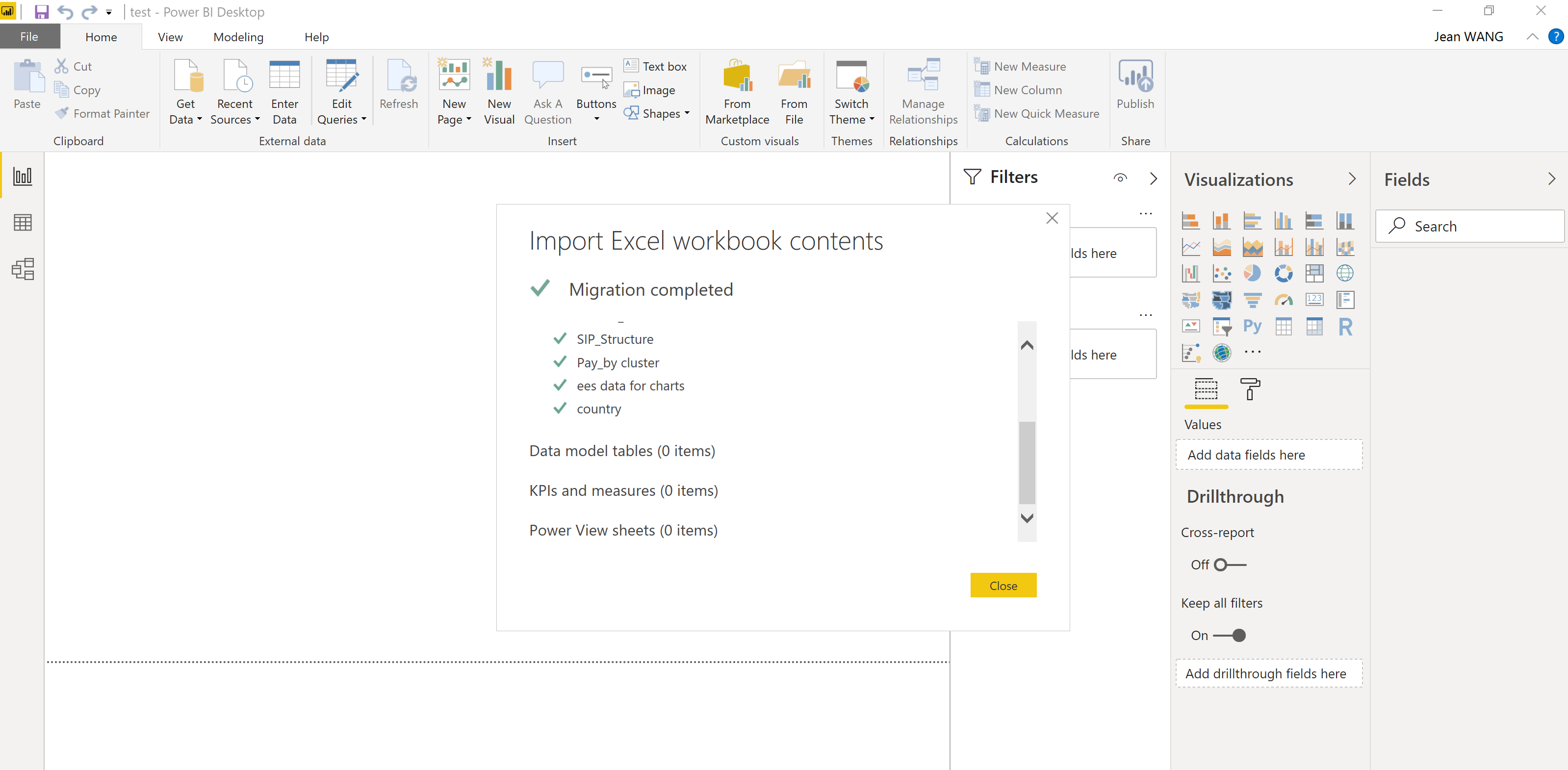 Solved: how to import data model from Excel - Microsoft Fabric Community