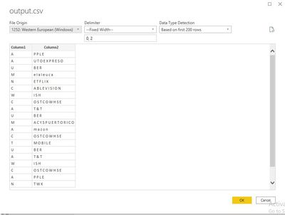 Import CSV