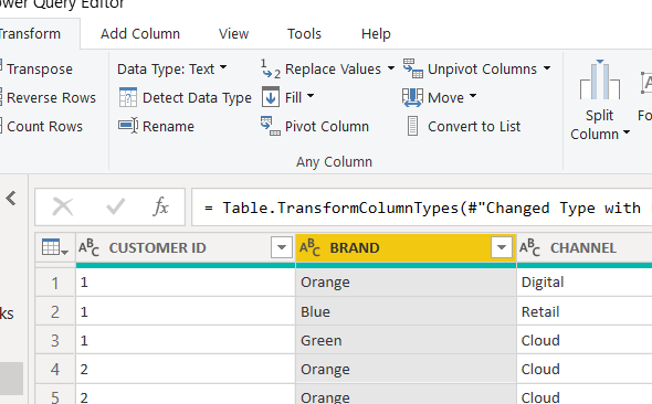 Solved: Turn rows into columns with Distinct - Microsoft Fabric Community