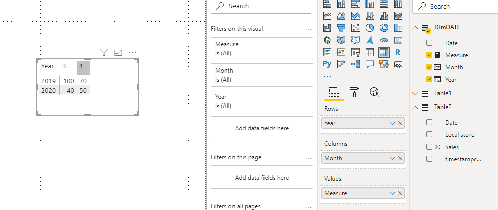 Solved: Getting data from two tables into one visual based ...