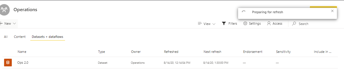 Power BI Dataset Refresh Issue - Microsoft Fabric Community