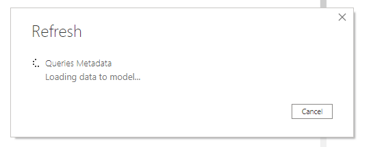 Solved: Queries Metadata Loading data into Model... Fail - Microsoft ...