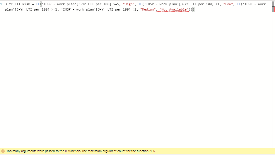 Solved: Help with IF statement - Microsoft Fabric Community