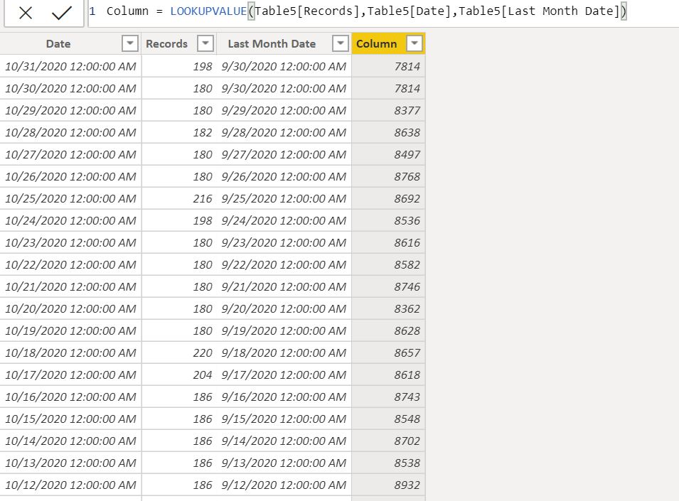 Solved: Add column based on lookup in same table - Microsoft Fabric ...
