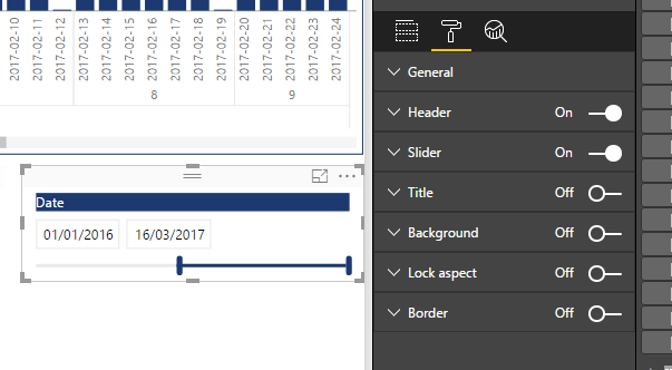 date slider formatting - Microsoft Fabric Community