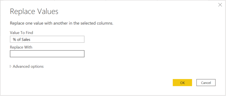 Solved: Help on two values (Value and %) in one column to ...